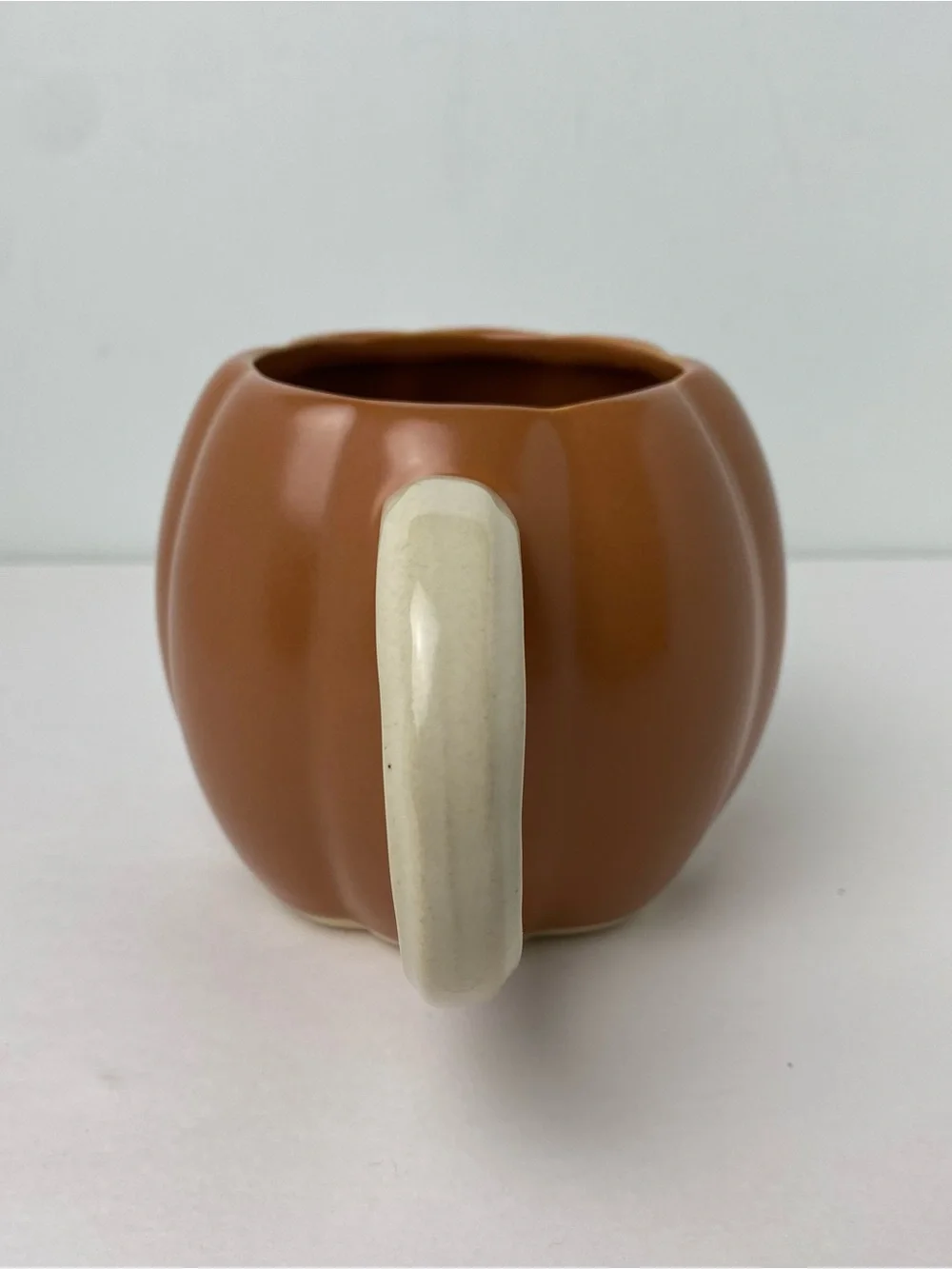 West Elm Pumpkin Shaped Mug